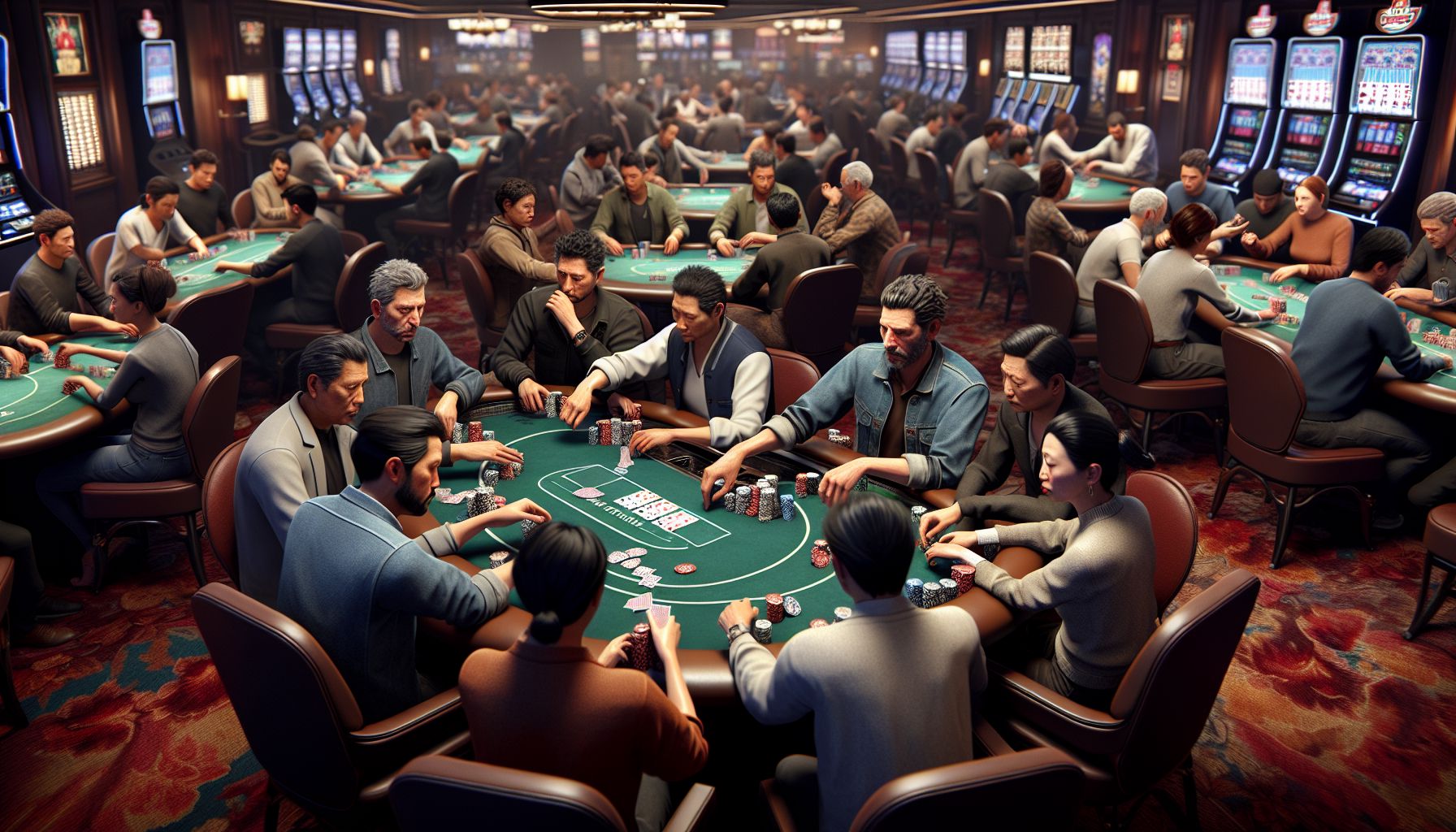 The Allure of the Flush: Tales from the Casino Poker Tables